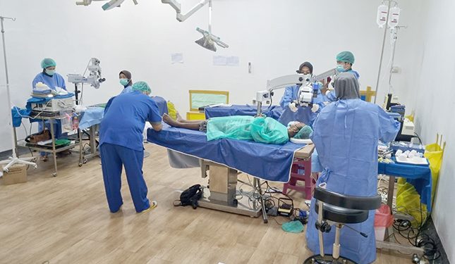 Operasi Katarak Gratis HUT Kota Manokwari Tangani 150 Pasien