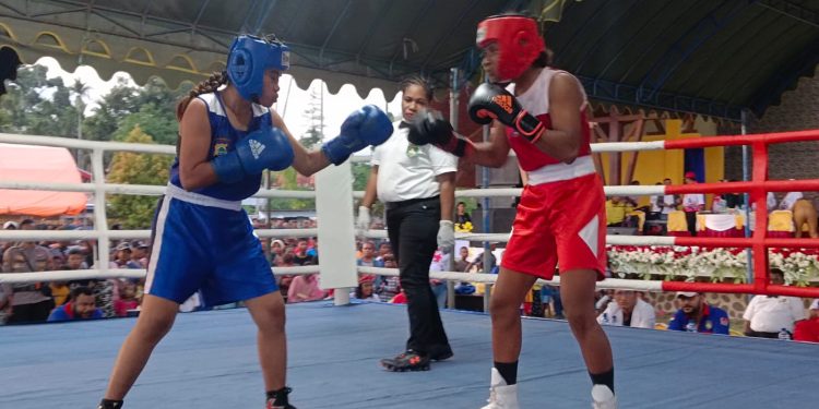 Mawar Boxing Day Tournament Songsong HUT ke-11 Kabupaten Mansel