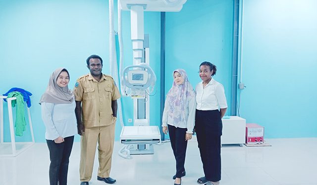 Ruang Radiologi RSUD Elia Waran Berjalan Efektif