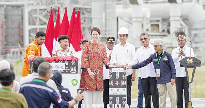 Presiden Meresmikan Tangguh LNG Train 3