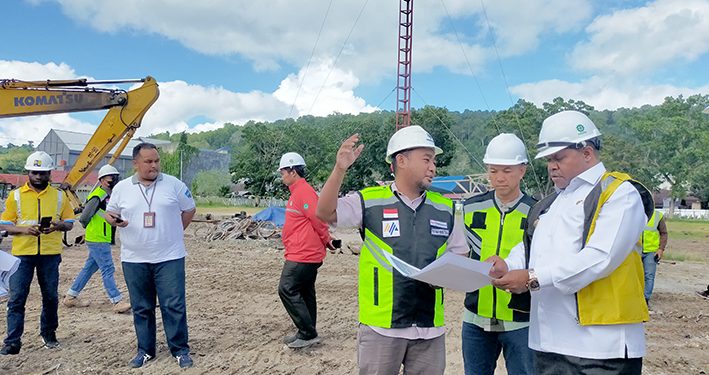 Tinjau RTP Borasi, Bupati : Progres Pembangunan RTP Mengalami Kemajuan