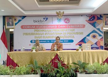 BKKBN Papua Barat Evaluasi Program Percepatan Penurunan Stunting
