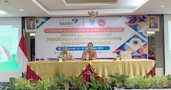 BKKBN Papua Barat Evaluasi Program Percepatan Penurunan Stunting