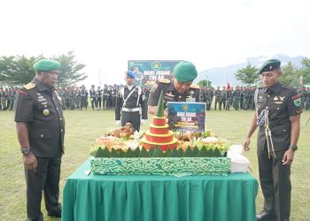 Kodam XVIII Kasuari Upacara Peringati Hari Juang TNI-AD 2023