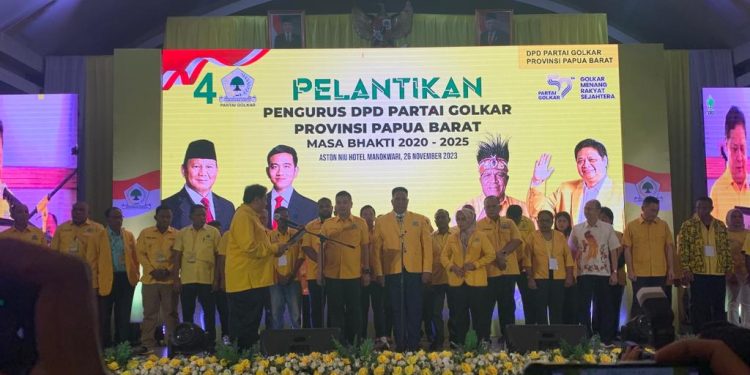 Waterpauw Optimis Golkar Menang di Papua Barat