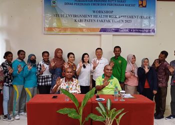 Ciptakan Daerah yang Sehat, Dinas PUPR Papua Barat Fasilitasi Studi EHRA di Kabupaten Fakfak