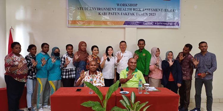 Ciptakan Daerah yang Sehat, Dinas PUPR Papua Barat Fasilitasi Studi EHRA di Kabupaten Fakfak