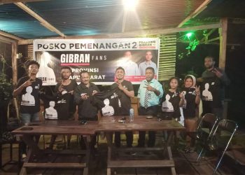 Komunitas Gibran Fans Resmi Hadir di Papua Barat