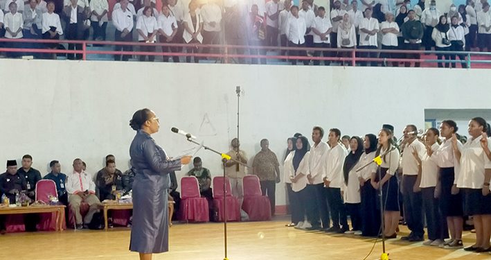 4.711 KPPS Dilantik, KPU Komitmen Tidak Terjadi PSU di Manokwari