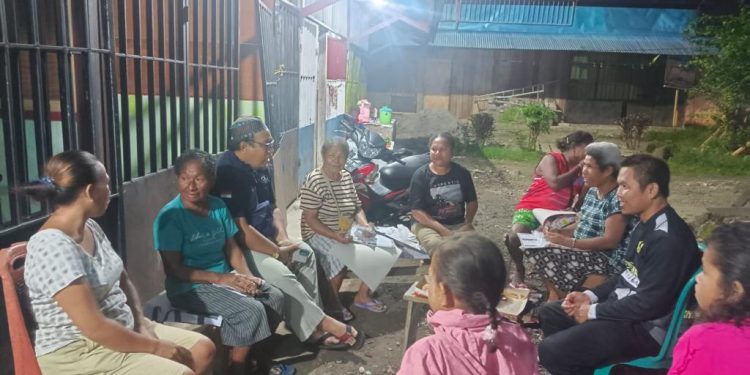 Caleg Abdul Rahman Berdialog dengan Warga Ketapang Kwawi