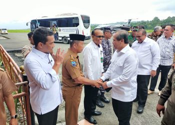 Kunker ke Manokwari, Waka BIN Pastikan Lokasi Pembangunan Gedung PBYCH