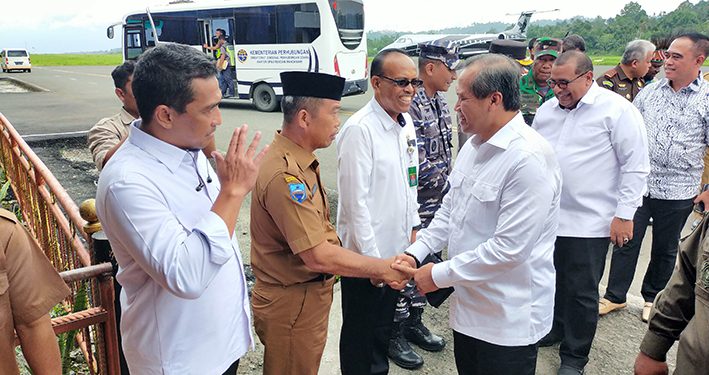 Kunker ke Manokwari, Waka BIN Pastikan Lokasi Pembangunan Gedung PBYCH