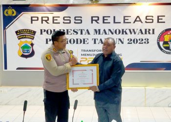 Polresta Diharapkan Konsisten dan Komitmen Wujudkan Kamtibmas di Manokwari