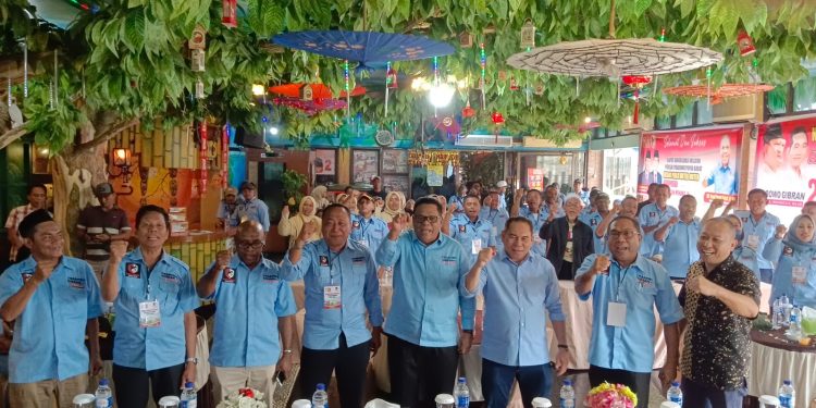 Perisai Prabowo Rapat Konsolidasi Siapkan Kemenangan Prabowo-Gibran di Papua Barat