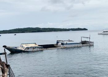 KM Penjuru Bintang Rusak Berat dan Nyaris Tenggelam