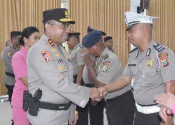 Polda Papua Barat dan Jajaran PTDH sebanyak 38 Personil