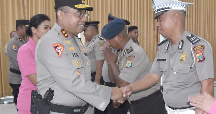 Polda Papua Barat dan Jajaran PTDH sebanyak 38 Personil