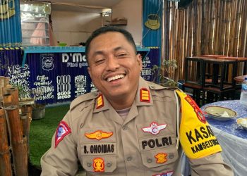 Petugas Satlantas Manokwari Mulai Tindak Pengendara yang Memakai Knalpot Racing