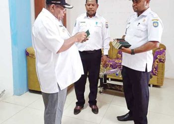 Tiga Hari Setelah Masuk Kantor, Wakil Bupati Teluk Bintuni Kunjungi Dinas Dukcapil