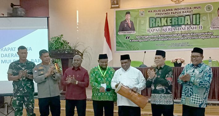 Perisai Prabowo Rapat Konsolidasi Siapkan Kemenangan Prabowo-Gibran di Papua Barat