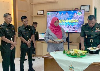 Pendam Kasuari Gelar Acara Syukuran HUT Penerangan Angkatan Darat Ke-73