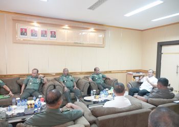 Waka BIN Berkunjung ke Kodam XVIII Kasuari