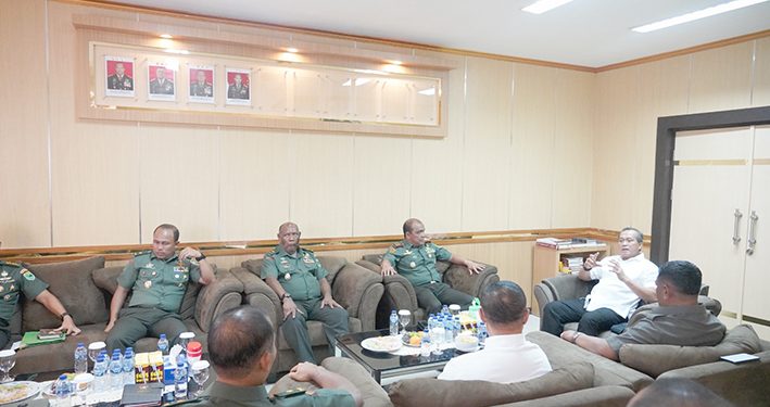 Waka BIN Berkunjung ke Kodam XVIII Kasuari