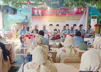 Perisai Prabowo Rapat Konsolidasi Siapkan Kemenangan Prabowo-Gibran di Papua Barat 