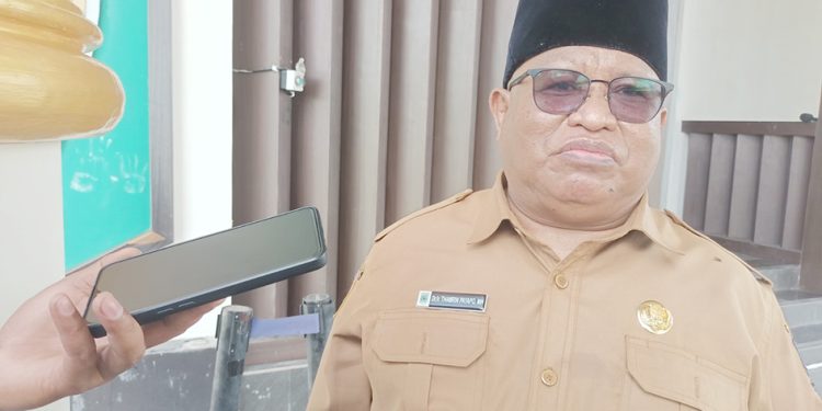 Pj Gubernur Perintahkan Sekda Segera Tuntaskan Anggaran Pemilu  Bawaslu dan Pihak Keamanan