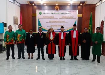 Helmin Somalay Resmi Jabat Wakil Ketua PN Manokwari