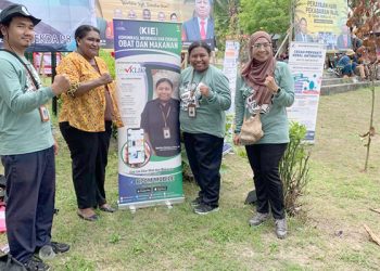 BPOM Manokwari Gelar KIE, dan Edukasi Stunting serta Penggunaan Antibiotik di Pulau Mansinam