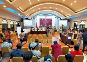 Teken NPHD Pemilu 2024, Pemda Manokwari Alokasikan Rp19 Miliar untuk Bawaslu