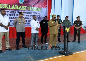 Satu Peleton Brimob Diterjunkan Bantu Pam Pemilu di Kabupaten Mansel