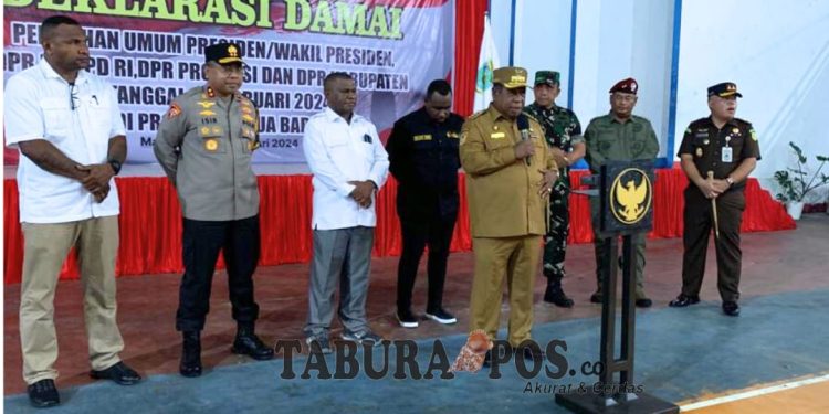 Satu Peleton Brimob Diterjunkan Bantu Pam Pemilu di Kabupaten Mansel