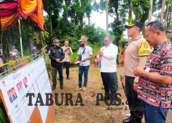 Bupati Bersama Forkopimda Cek Sejumlah TPS, Akui Ada Kendala Namun Berjalan Aman dan Lancar