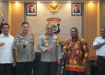 Kapolda Papua Barat Terima Audiensi dari Ketua MRPB