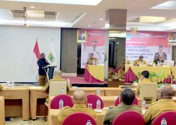 Raker Bupati se Papua Barat, Pj Gubernur Cek Persiapan Pemilu 2024