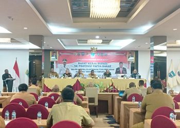 Raker Bupati se Papua Barat, Pj Gubernur Cek Persiapan Pemilu 2024
