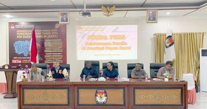 KPU Sorong Jadwalkan Rapat Pleno Rekapitulasi Perolehan Suara 3 Hari