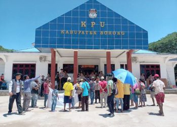 KPU Kabupaten Sorong Tidak Akomodir Tuntutan Jatah Kursi Legislatif