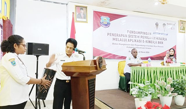 Buka Kegiatan Pendampingan Aplikasi E-Kinerja, Wakil Bupati Mansel Minta Perhatian Serius Dari Pimpinan OPD