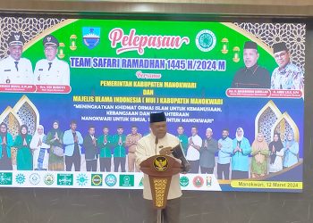 Bupati Manokwari Bersama Ormas Islam Mulai Melaksanakan Safari Ramadan