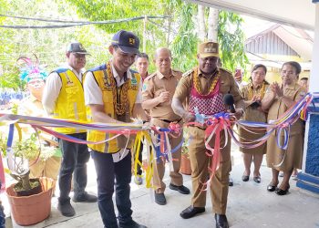 Resmikan Renovasi Gedung SMP N 2, Bupati : Peningkatan Kualitas Pendidikan Butuh Sapras Memadai