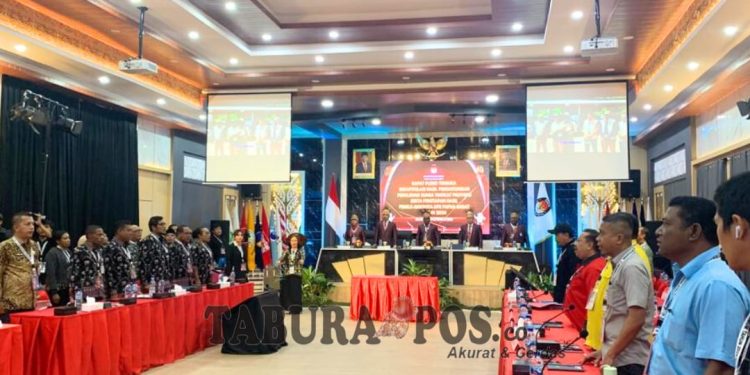 Pleno Rekapitulasi di KPU Papua Barat Dimulai, KPU Teluk Bintuni Menyusul
