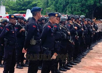 Hari Kedua Pleno di KPU Papua Barat; Pengamanan Dilanjutkan, Pleno Berlangsung Kondusif