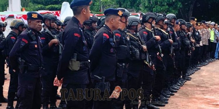 Hari Kedua Pleno di KPU Papua Barat; Pengamanan Dilanjutkan, Pleno Berlangsung Kondusif