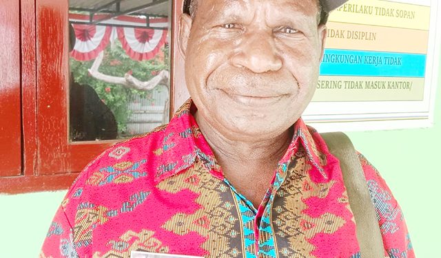 Kadistrik Momiwaren Minta OPD Terkait Perhatikan Masalah Infrastruktur Dasar Demi Kesejahteraan Rakyatnya