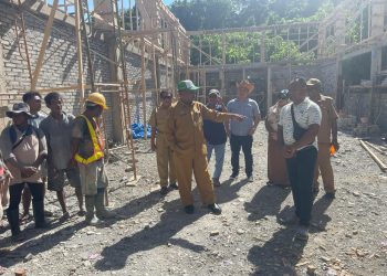 Pimpin Disnakertrans PB, Ampnir Langsung Action untuk Selesaikan Gedung BLK di Mansel