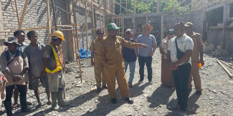 Pimpin Disnakertrans PB, Ampnir Langsung Action untuk Selesaikan Gedung BLK di Mansel