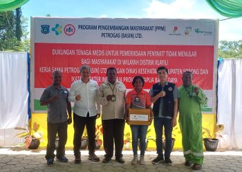 Datangkan Dokter Spesialis, Petrogas (Basin) Ltd Gelar Pemeriksaan Kesehatan Gratis di Klayili